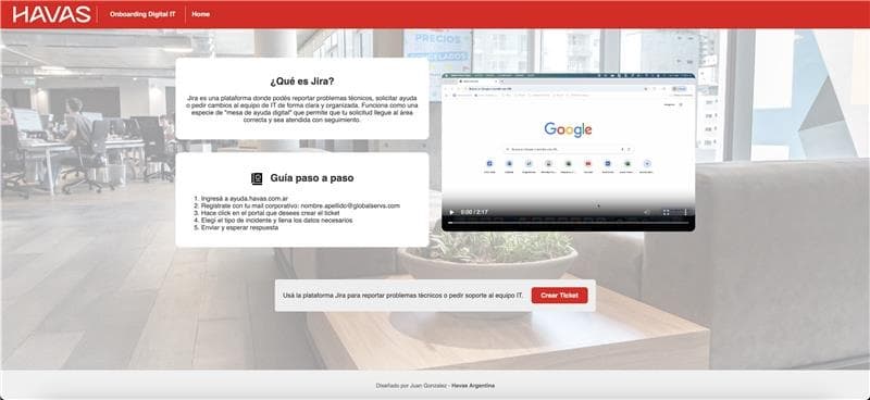Havas Argentina screenshot