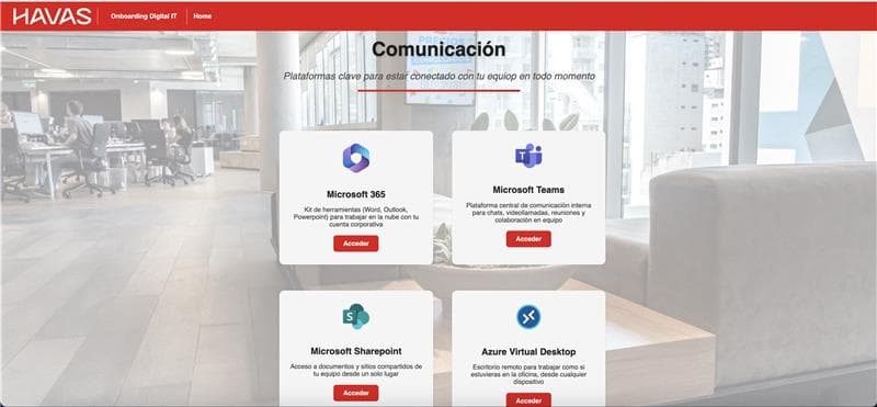 Havas Argentina screenshot