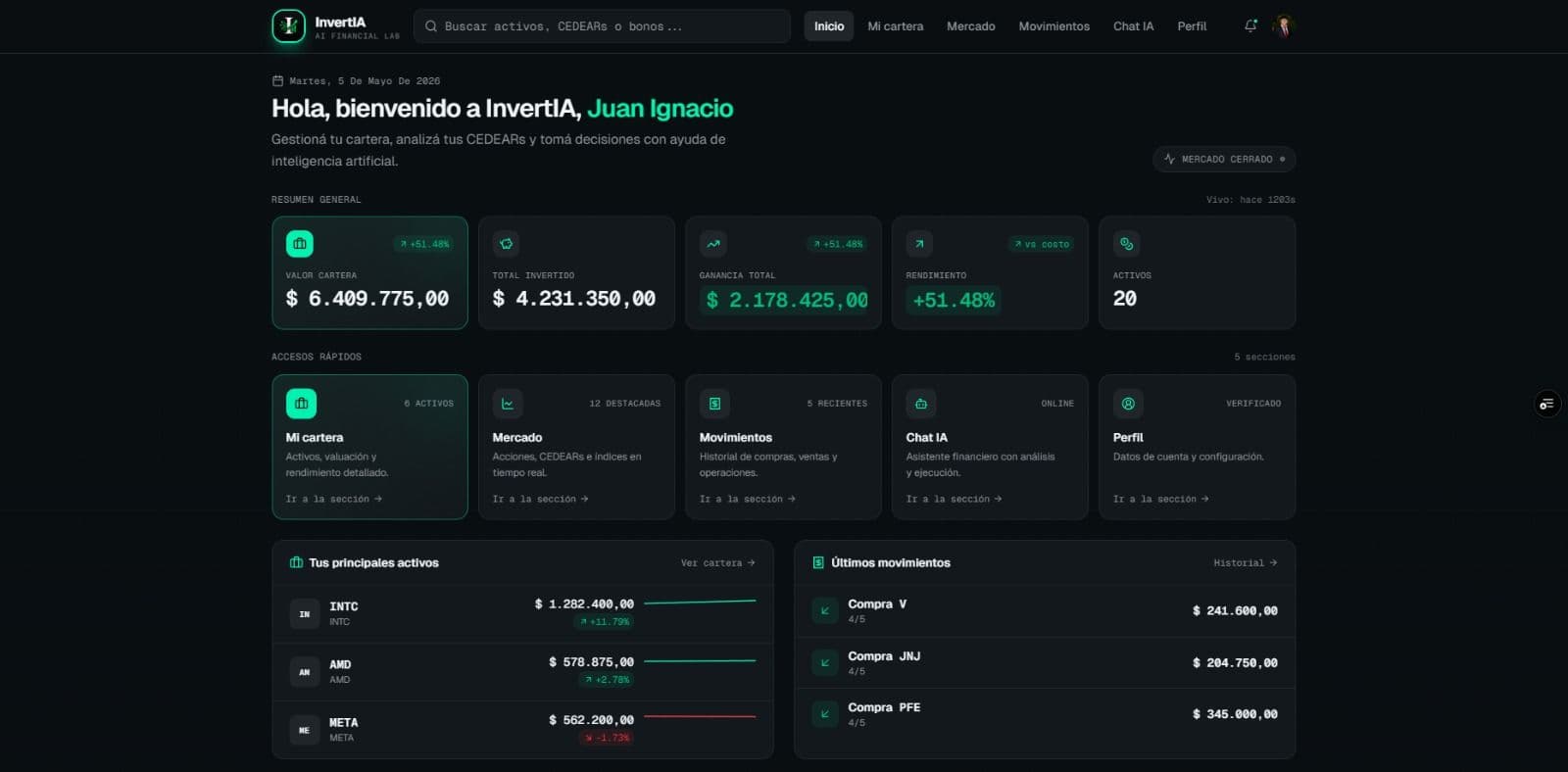 InvertIA screenshot