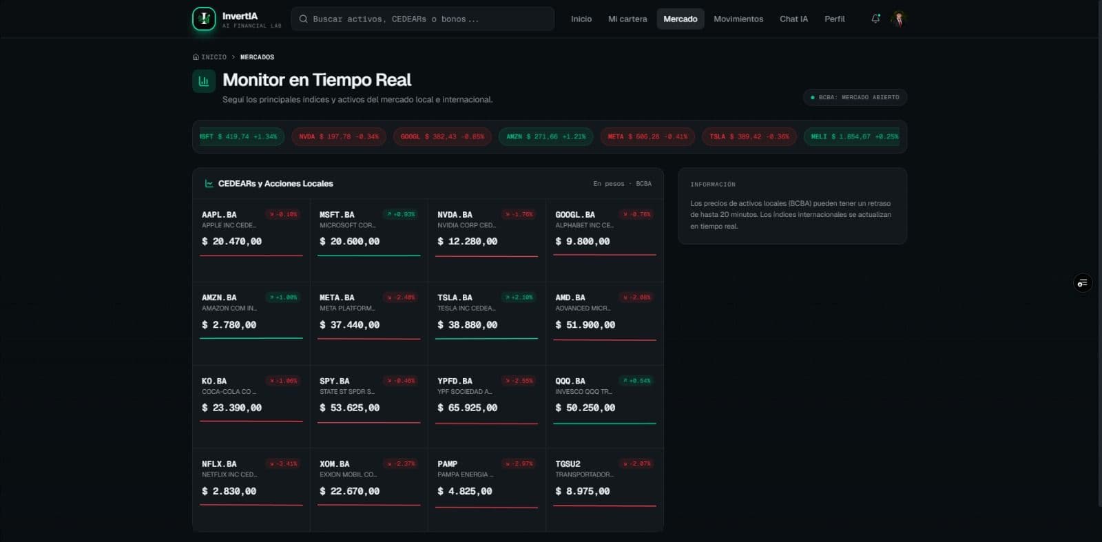 InvertIA screenshot