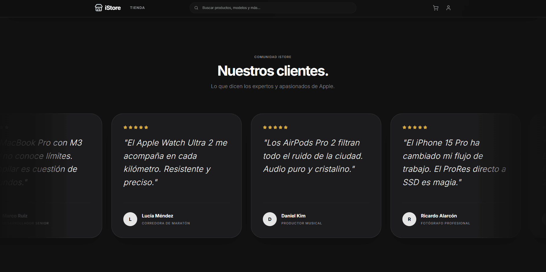 E-Commerce MVP screenshot