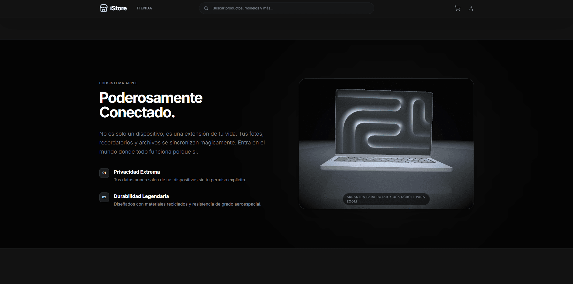 E-Commerce MVP screenshot